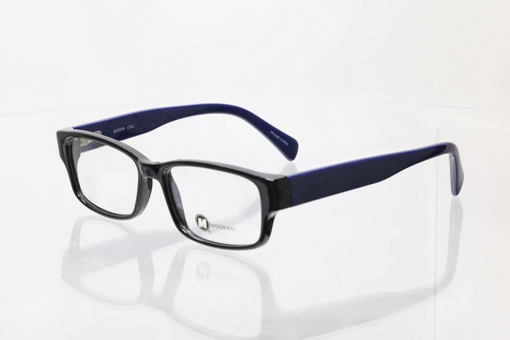 Modern Chill Black/Purple 51-17-140mm Eyeglass FRAMES ONLY - NEW/WITHOUT TAGS